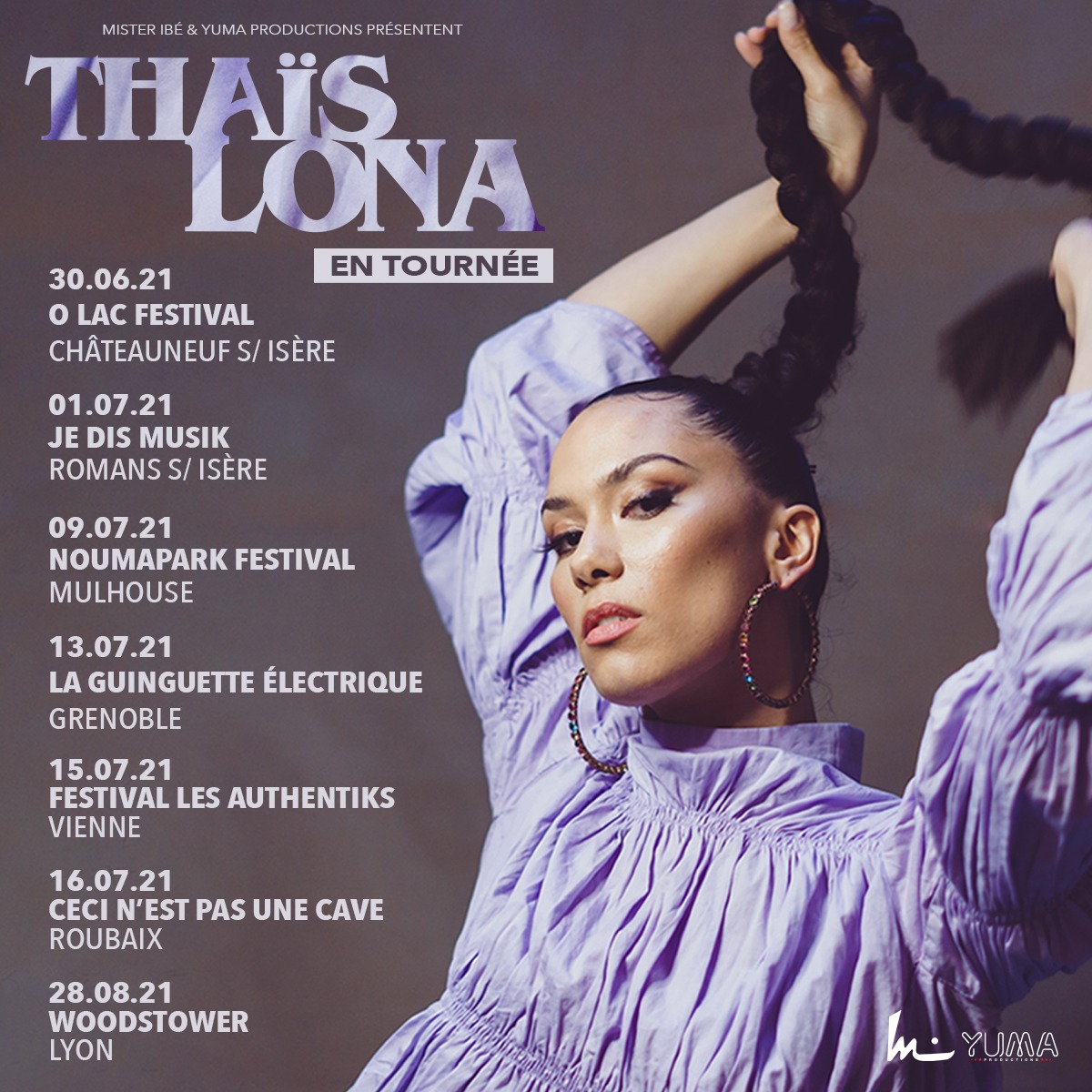Couverture du single "Allure" de Thaïs Lona